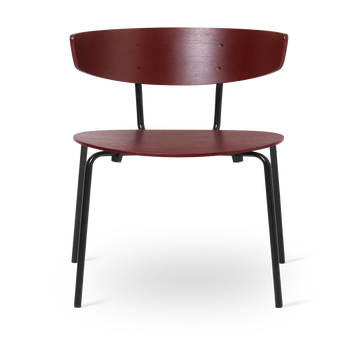 Chaise de table HERMAN de Ferm Living, Red brown