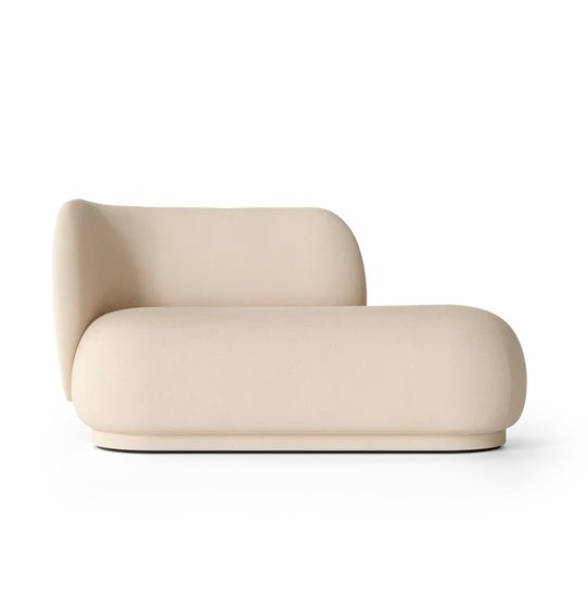 Divan RICO de Ferm Living, Brossé, Off white, Gauche