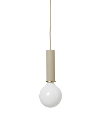 Suspension SOCKET HIGH de Ferm Living, Cashmere Suspension SOCKET HIGH de Ferm Living, Cashmere