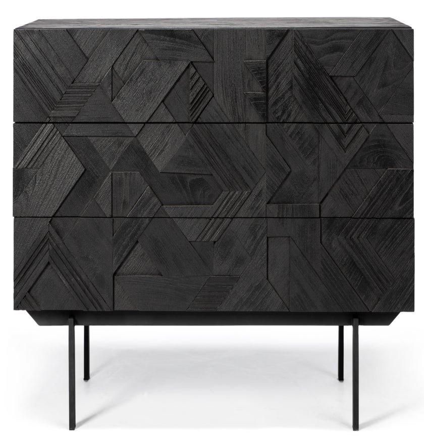 Commode GRAPHIC d'Ethnicraft, Noir