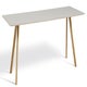Table COPENHAGUE CPH30 250 X 90 CM de Hay, Plateau linoléum blanc cassé, Pieds en chêne vernis naturel