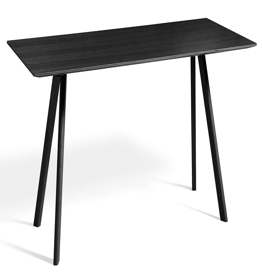 Table COPENHAGUE CPH30 200 X 90 CM de Hay, Plateau et pieds en chêne noir vernis naturel
