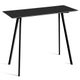 Table COPENHAGUE CPH30 200 X 80 X H.105 CM, Plateau et pieds en chêne noir vernis naturel