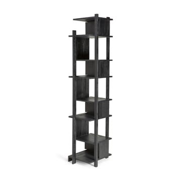 Colonne ABSTRACT d'Ethnicraft, Teck vernis noir