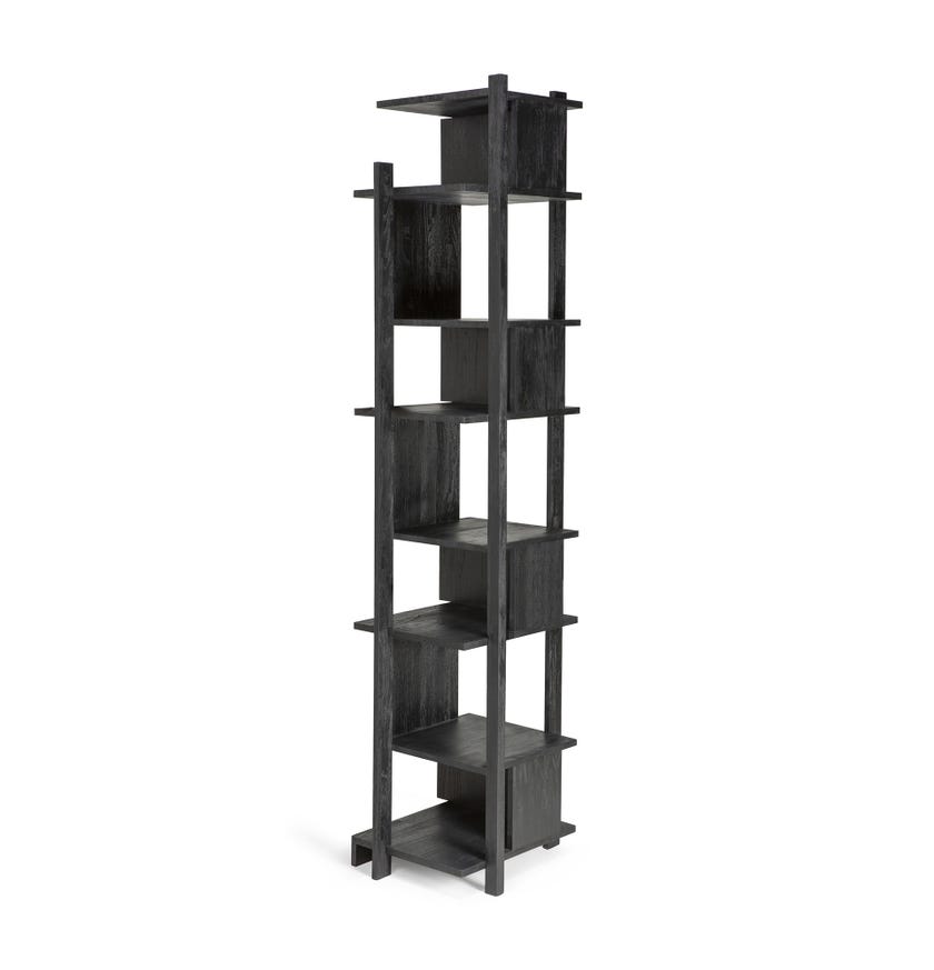 Colonne ABSTRACT d'Ethnicraft, Teck vernis noir