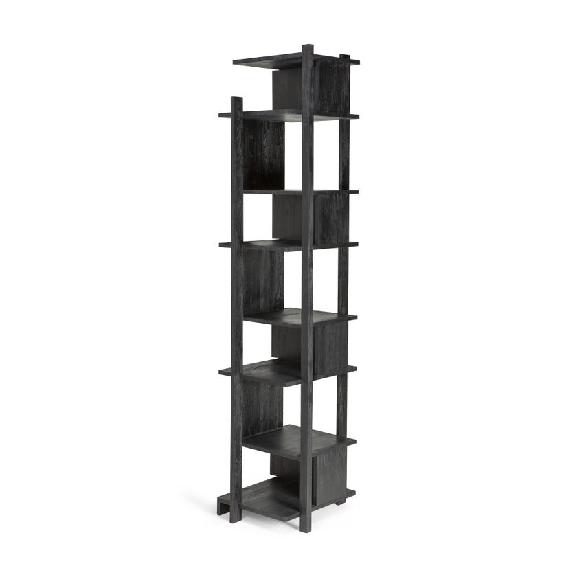 Colonne ABSTRACT d'Ethnicraft, Teck vernis noir Colonne ABSTRACT d'Ethnicraft, Teck vernis noir