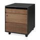 Caisson OSCAR 3 tiroirs - avec serrure d'Ethnicraft, Teck