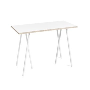 Table rectangulaire LOOP STAND de Hay, 160 x 77,5 cm, Blanc