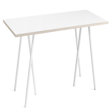 Table rectangulaire LOOP STAND de Hay, 200 x 92,5 cm, Blanc