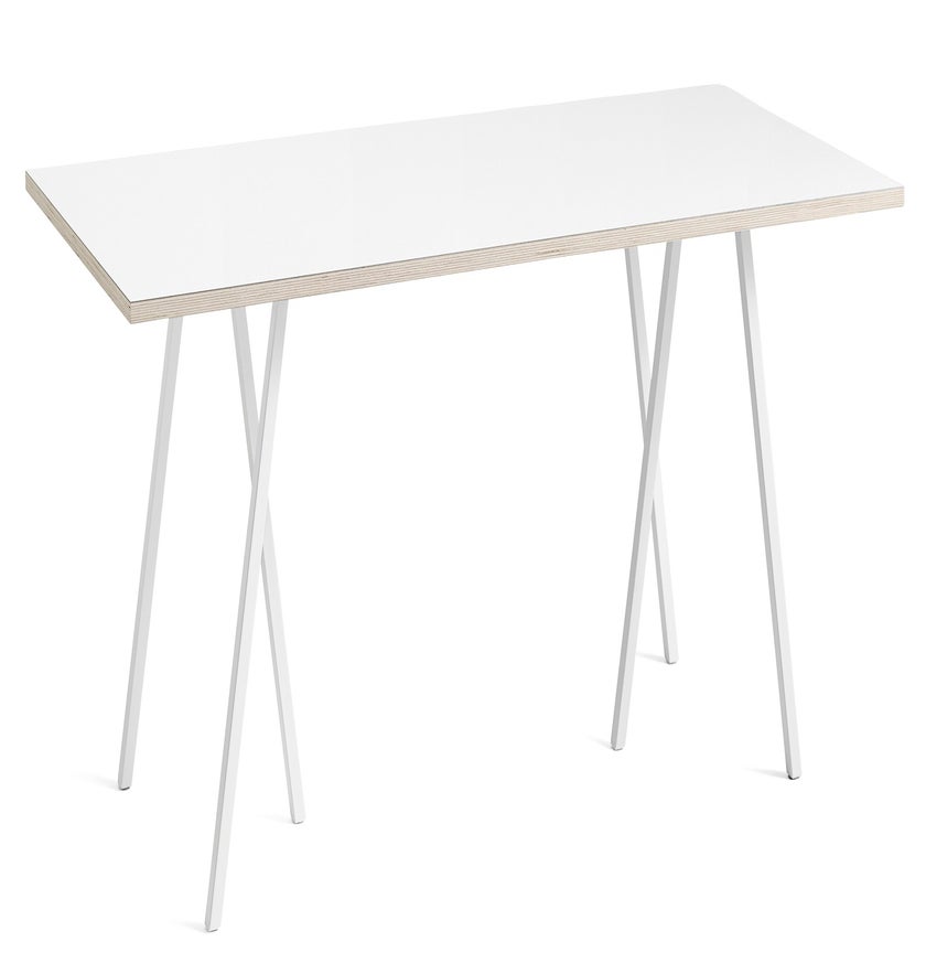 Table rectangulaire LOOP STAND de Hay, 200 x 92,5 cm, Blanc