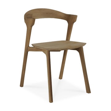 Chaise BOK en teck, Naturel