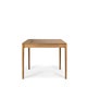 Table BOK d'Ethnicraft, 140 x 80 x 76 cm, Teck