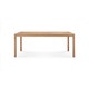 Table de jardin Jack - teck - rectangulaire d'Ethnicraft, 200x100x76 cm