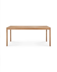 Table de jardin Jack - teck - rectangulaire d'Ethnicraft, 250x100x76 cm