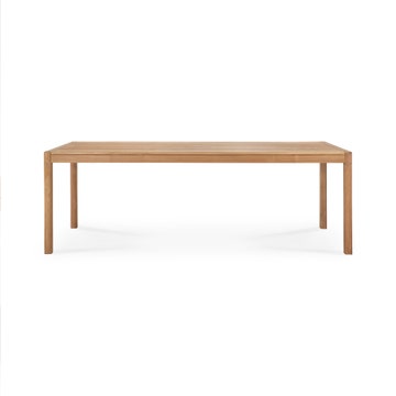 Table de jardin Jack - teck - rectangulaire d'Ethnicraft, 250x100x76 cm
