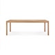 Table de jardin Jack - teck - rectangulaire d'Ethnicraft, 250x100x76 cm