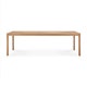 Table de jardin Jack - teck - rectangulaire d'Ethnicraft, 300x110x76
