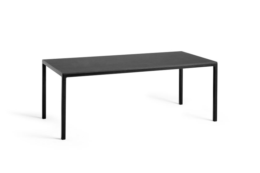 Table à manger T12 de Hay, L.200 x P.95 x H.74 cm, Noir Table à manger T12 de Hay, L.200 x P.95 x H.74 cm, Noir