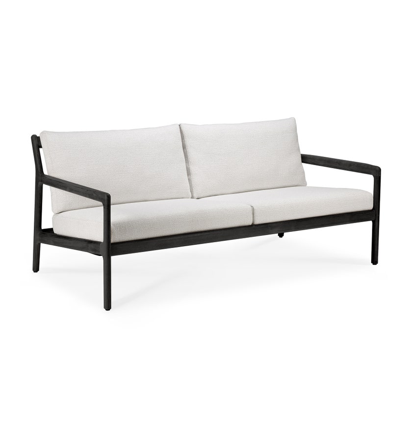 Sofa jack ethnicraft outdoor noir-blanc
