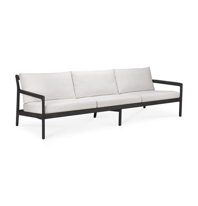 Sofa jack ethnicraft outdoor noir-blanc