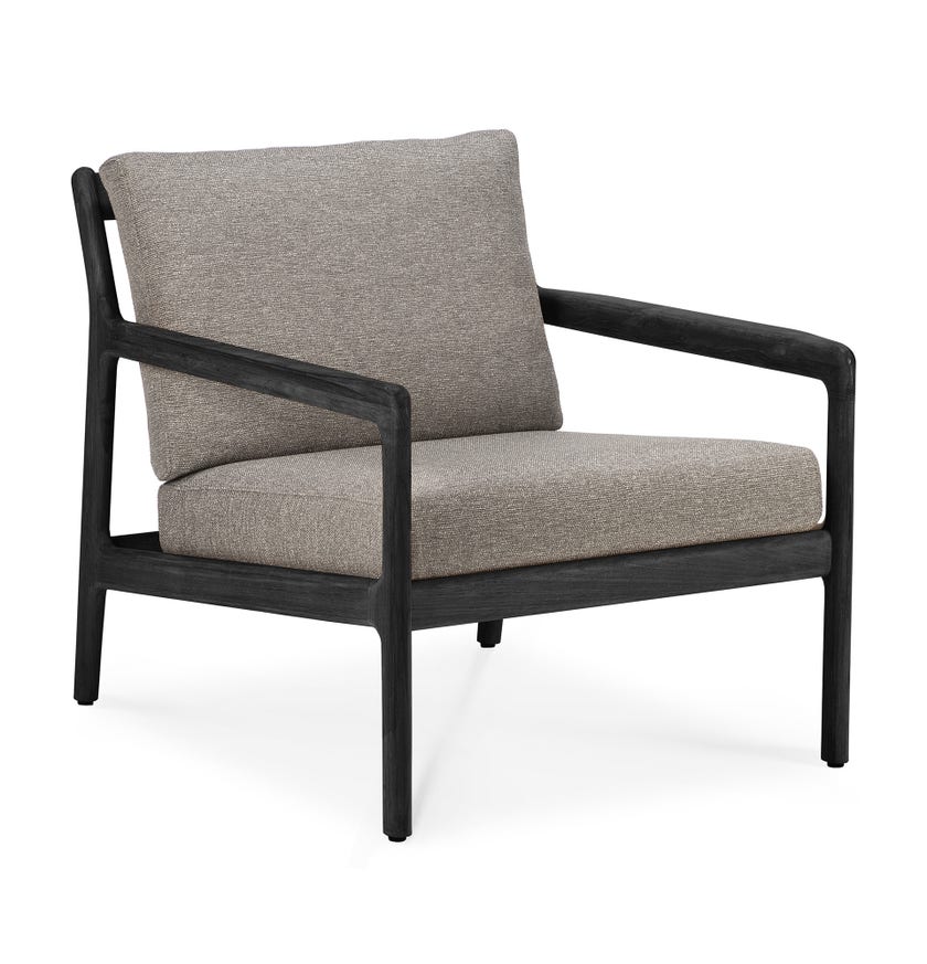 Chaise lounge jack outdoor noir-moka