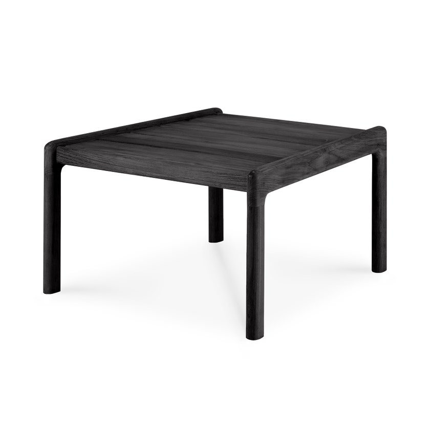 Table d'appoint teck noir Jack outdoor ethnicraft
