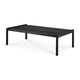 Table basse JACK OUTDOOR, 120 x 65 cm, Teck vernis noir