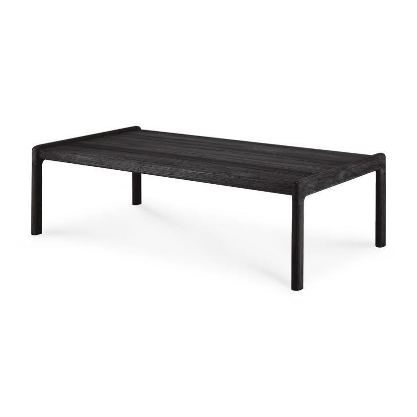 Table basse 120cm JACK teck NOIR Ethnicraft Table basse 120cm JACK teck NOIR Ethnicraft
