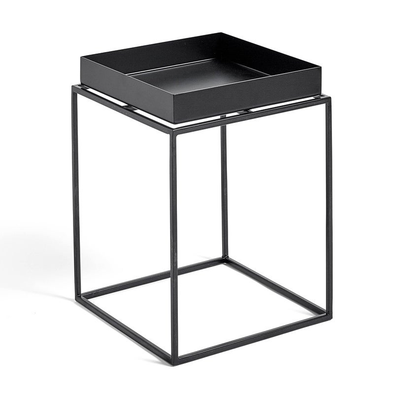 Table basse TRAY de Hay, 30 x 30 cm, Noir