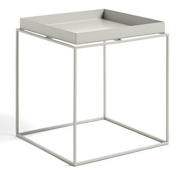 Table basse TRAY de Hay, 40 x 40 cm, Gris