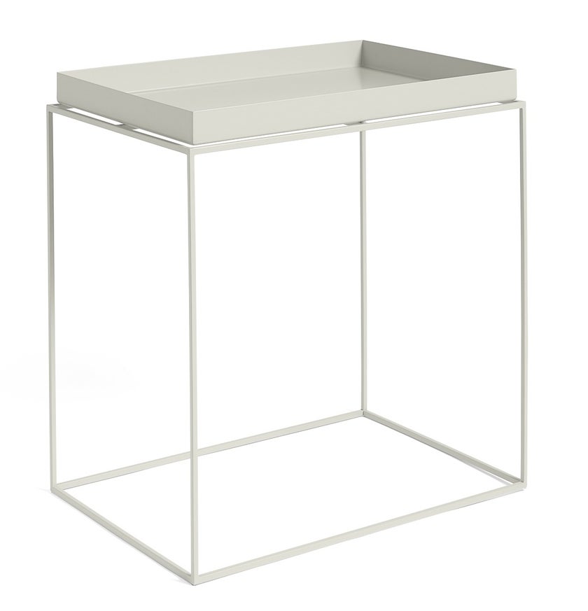 Table basse TRAY de Hay, 40 x 60 cm, Gris