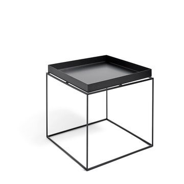 Table d'appoint TRAY de Hay, 60 x 60 cm, Noir