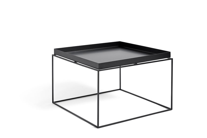 Table d'appoint TRAY de Hay, 60 x 60 cm, Noir Table d'appoint TRAY de Hay, 60 x 60 cm, Noir