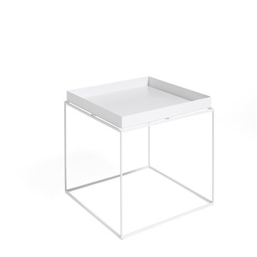 Table d'appoint TRAY de Hay, 60 x 60 cm, Blanc