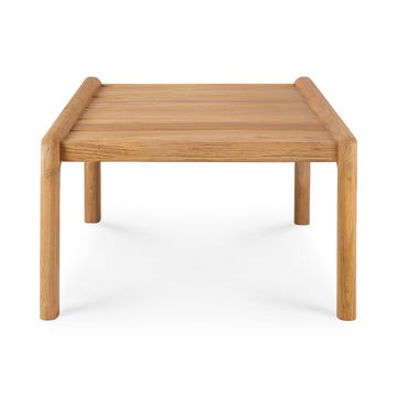 Table basse JACK OUTDOOR de Ethnicraft, 54 x 54 cm, Teck