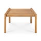 Table basse JACK OUTDOOR, 54 x 54 cm, Teck