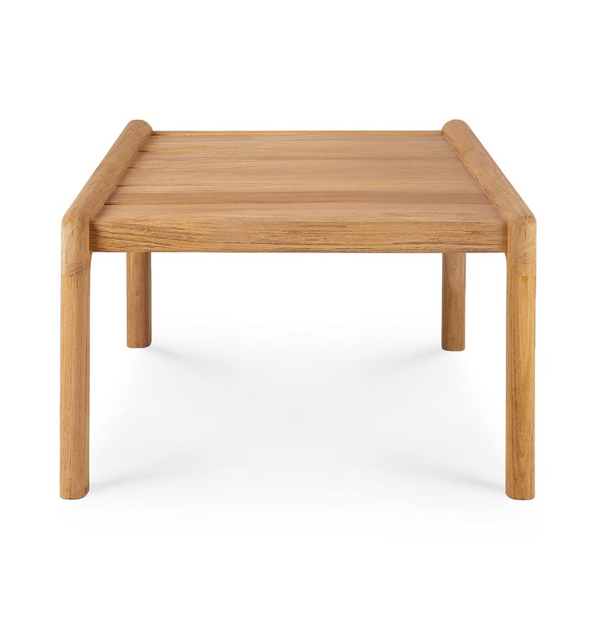 Table basse JACK OUTDOOR de Ethnicraft, 54 x 54 cm, Teck