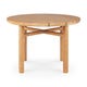 Table basse QUATRO OUTDOOR, Ø.68, Teck