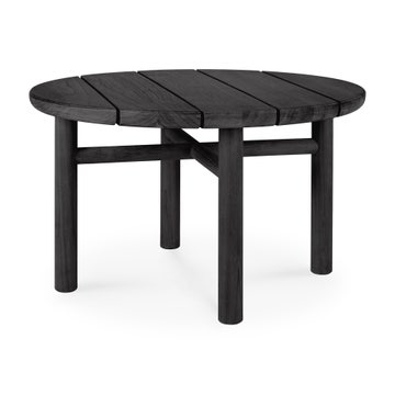 Table d'appoint quatro teck NOIR Ethnicraft