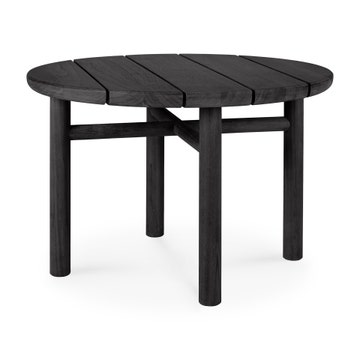 Table basse 68x42 quatro teck NOIR Ethnicraft