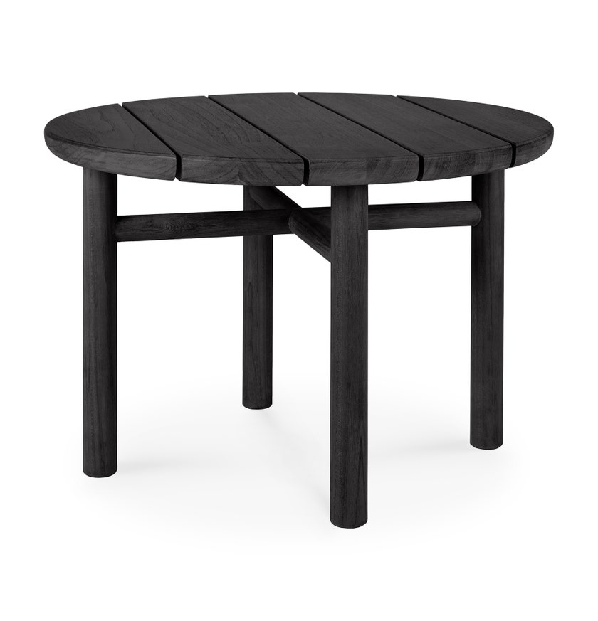 Table basse 68x42 quatro teck NOIR Ethnicraft
