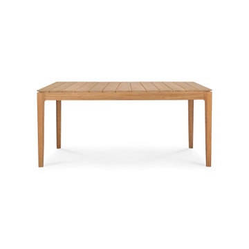 Table d'extérieur en teck BOK d'Ethnicraft, 162 x 80 x H.76 cm