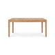 Table d'extérieur en teck BOK d'Ethnicraft, 162 x 80 x H.76 cm