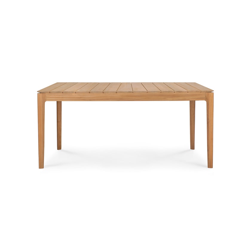 Table d'extérieur en teck BOK d'Ethnicraft, 162 x 80 x H.76 cm Table d'extérieur en teck BOK d'Ethnicraft, 162 x 80 x H.76 cm
