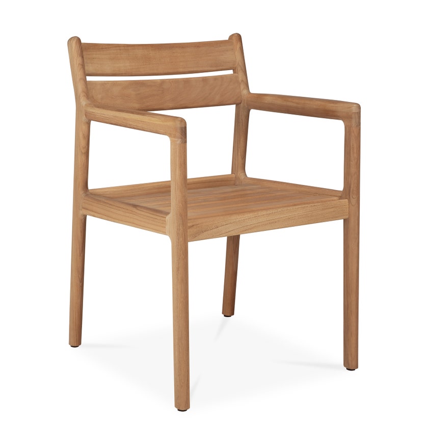 Structure de chaise  de jardin Jack - teck - avec accoudoirs d'Ethnicraft
