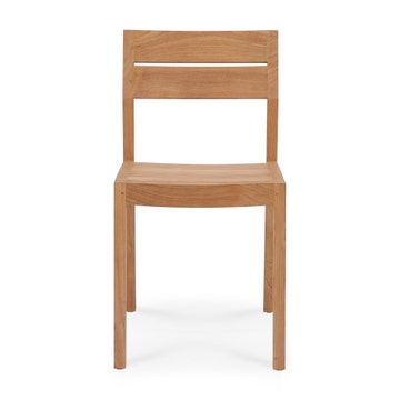 Chaise d'extérieur EX 1 d'Ethnicraft, Teck Chaise d'extérieur EX 1 d'Ethnicraft, Teck