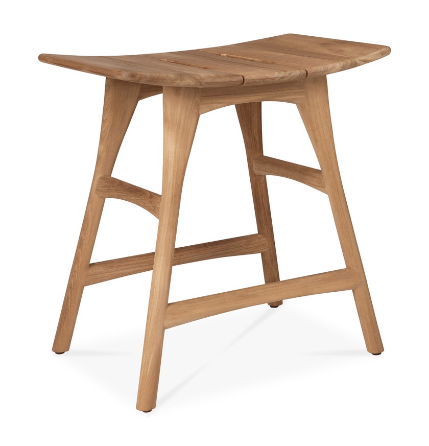 Tabouret de jardin Osso d'Ethnicraft, Teck 