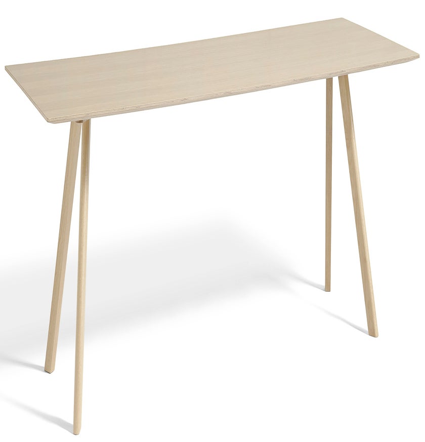 Table COPENHAGUE CPH30 250 X 90 CM de Hay, Plateau et pieds en chêne vernis naturel