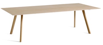 Tabler COPENHAGUE CPH30, 250 X 120 CM de Hay, Plateau et pieds en chêne vernis naturel Tabler COPENHAGUE CPH30, 250 X 120 CM de Hay, Plateau et pieds en chêne vernis naturel