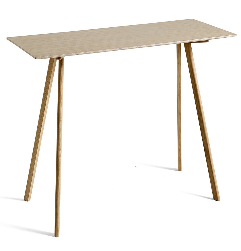 Table COPENHAGUE CPH30 200 X 80 X H.105 CM de Hay, Plateau et pieds en chêne vernis naturel